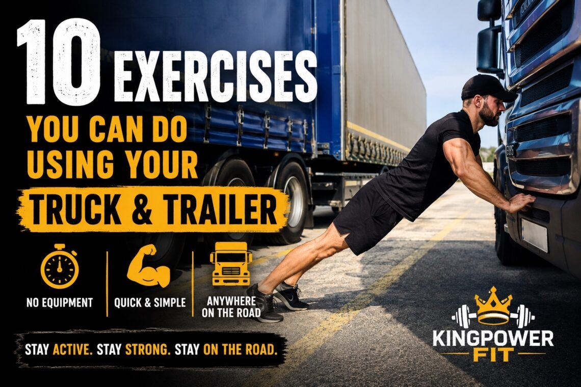 Bodyweight Exercises Using Trucks & Trailers