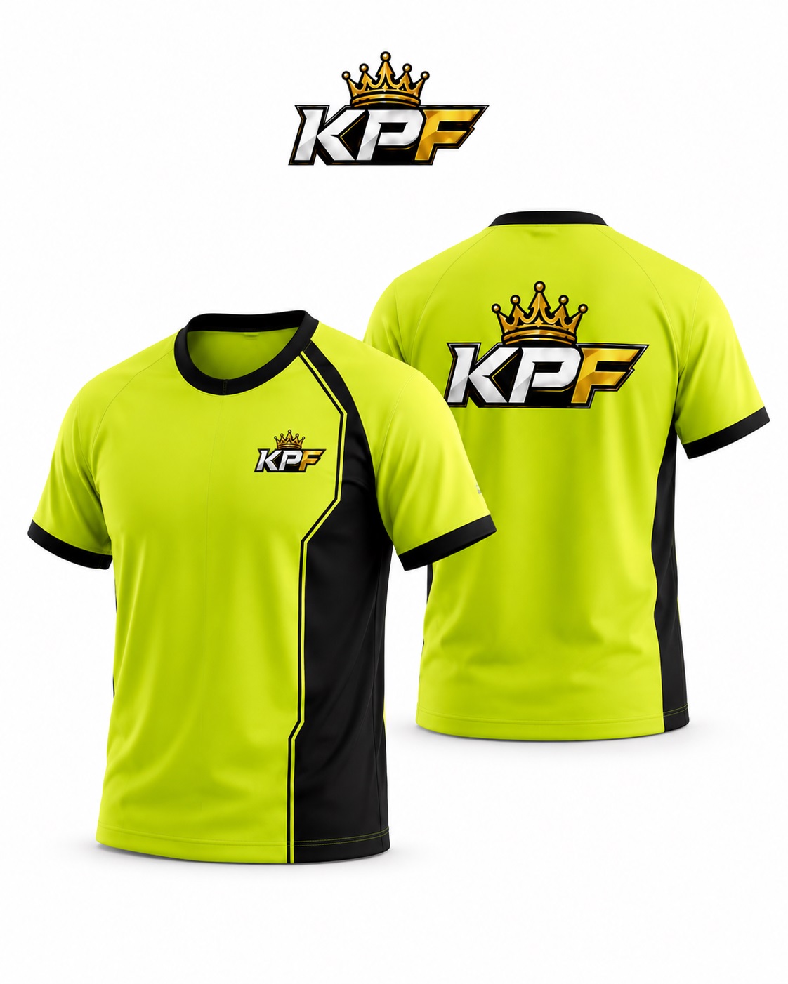 KPF Hi-Vis Performance Gym Shirt — View 1